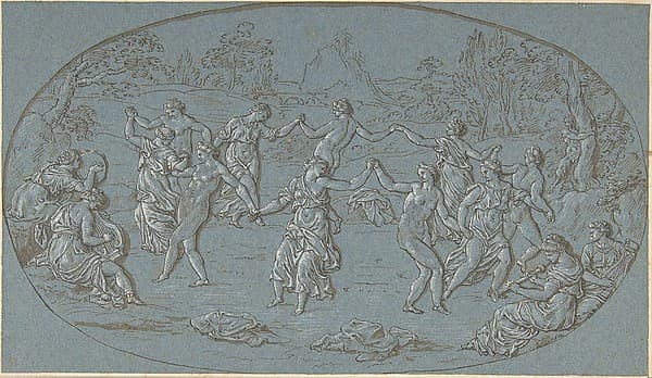 Dancing Nymphs in a Glade