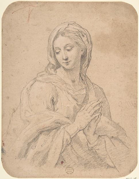 Madonna, after Carlo Maratta