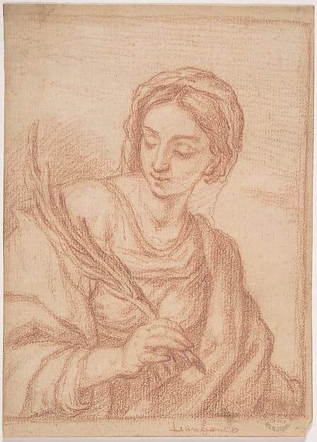 Virgin with a Palm Branch