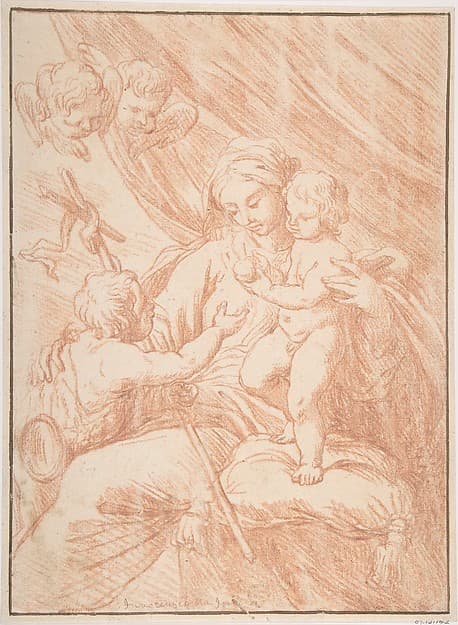 Madonna, Child, and Saint John