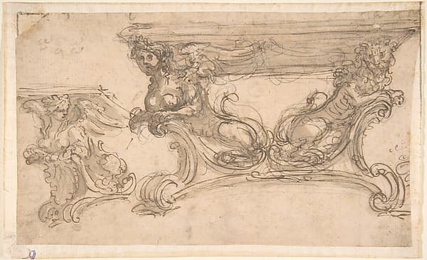 Designs for a Table with Three Variations for the Shape of the Supports