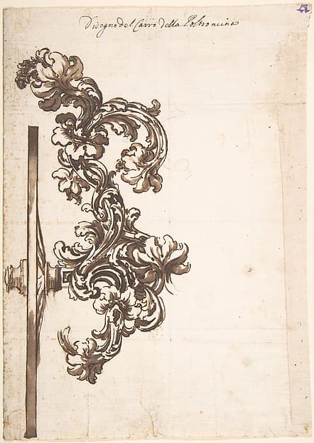 Rear Wheel and Part of the Carved Wooden Structure of a Carriage