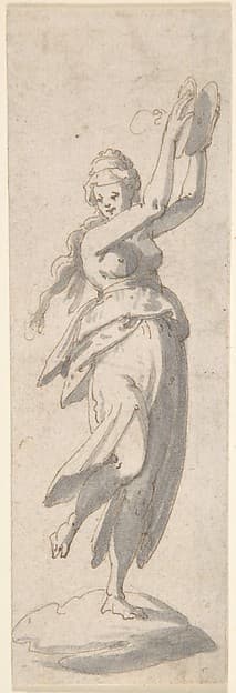 Dancing Woman with Cymbals