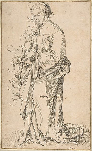 St. Barbara with a Chalice and Host