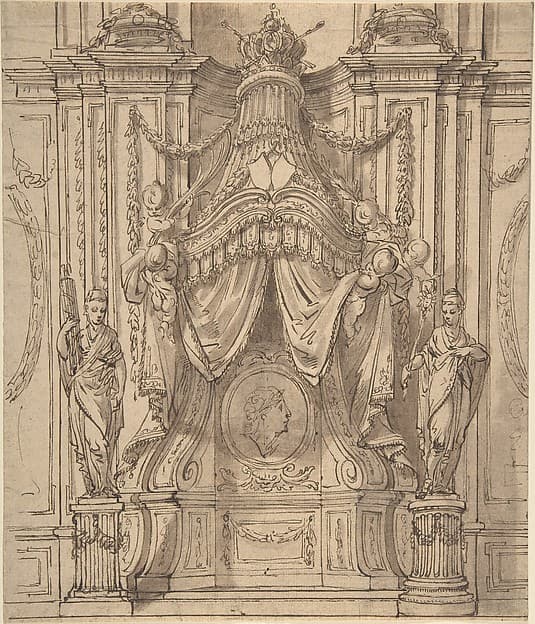 Drawing for a Palace Decoration