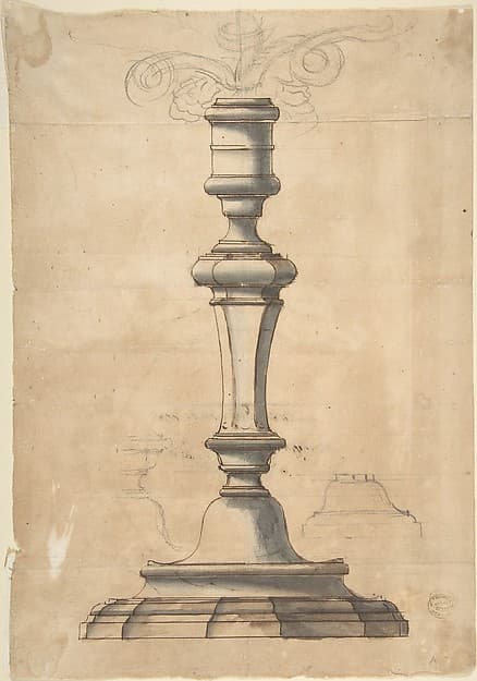 Candlestick with Three Branches