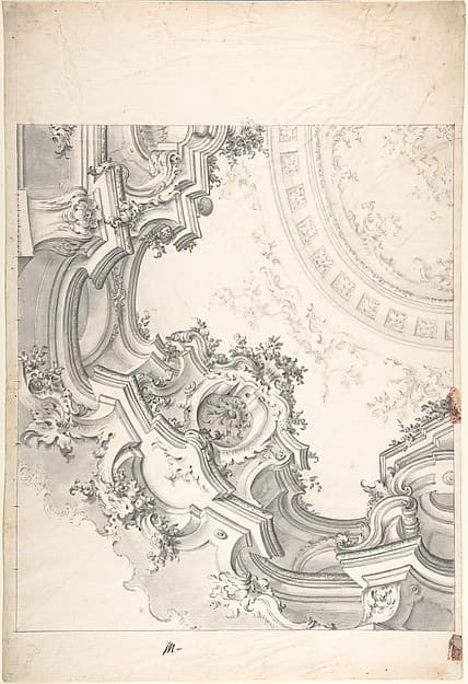 Design for 1/4 of a Ceiling