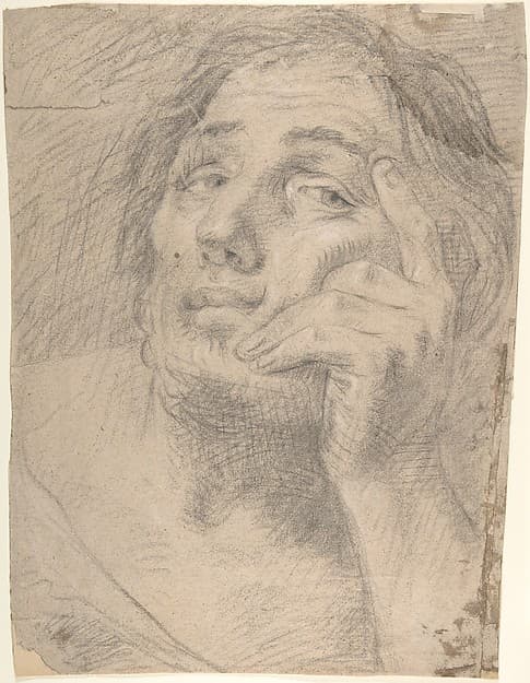 Portrait of a Young Man Leaning on his Hand