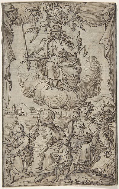 Allegorical Scene