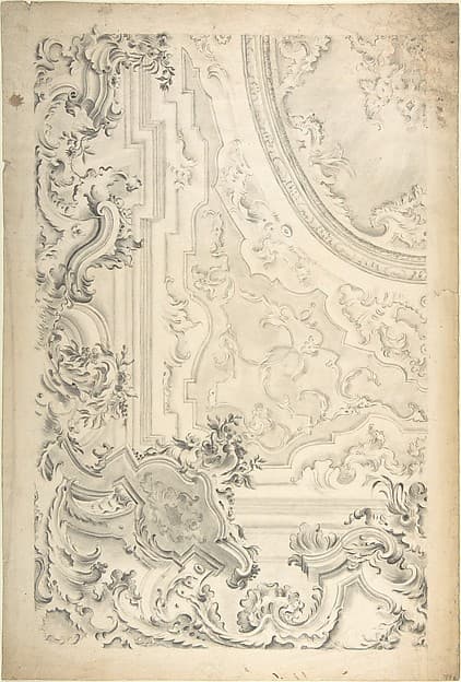 Design for a Ceiling with Cove Showing