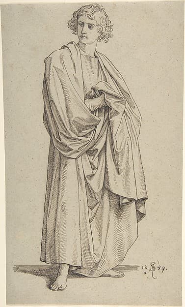 Study of a Male Figure