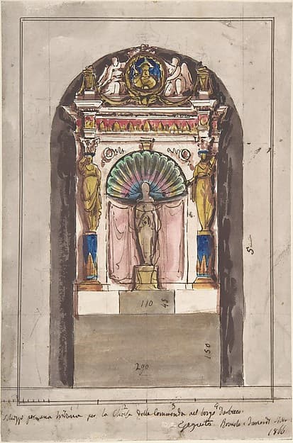 Design for a Tribune.