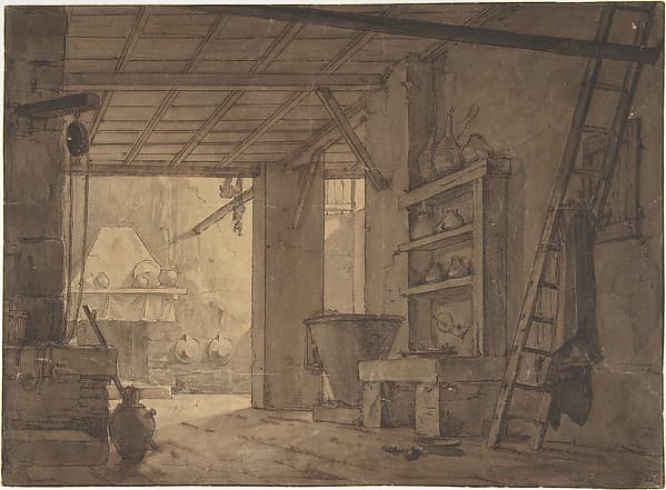 Interior of Farm House