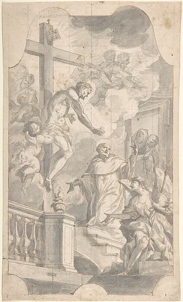 Christ Appearing to St. Bernard