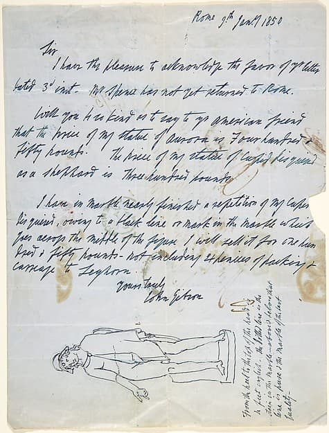 Letter from John Gibson to John Udny, containing information for Henry Farnum