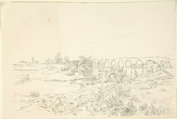Landscape with Acquaduct near Smyrna