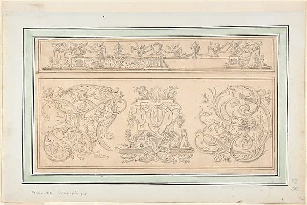 Design for "Orthographia" pl.8