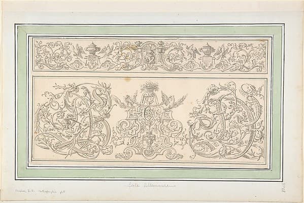 Design for "Orthographia" pl.5