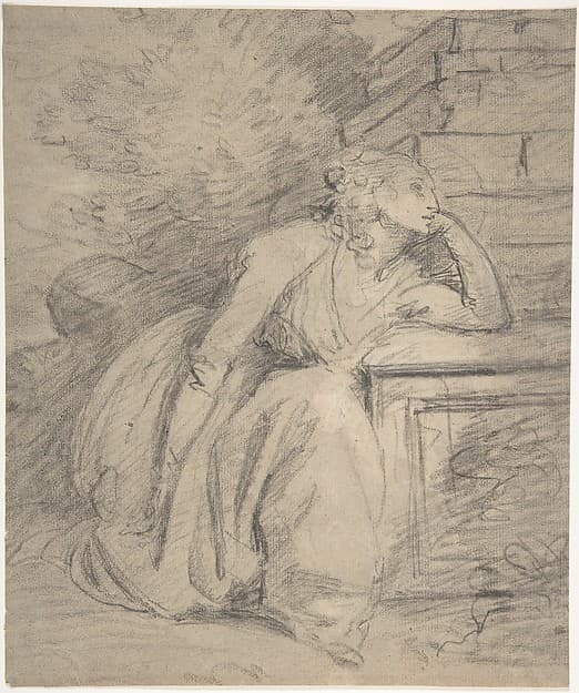 Study of a Seated Woman