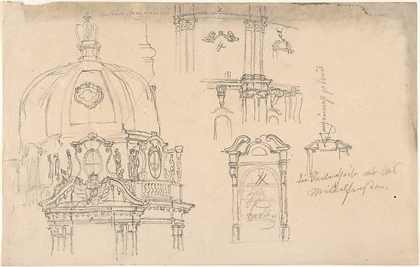 Studies of a monument