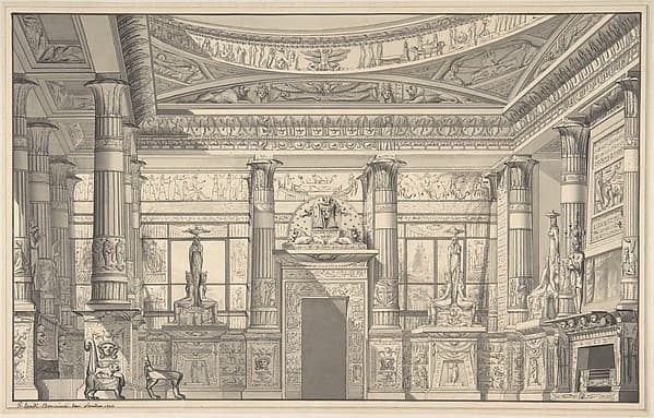 Design for an Egyptian-style Interior