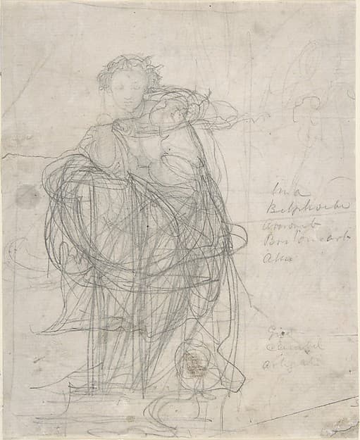 Drawing for Spencer's Fairie Queene