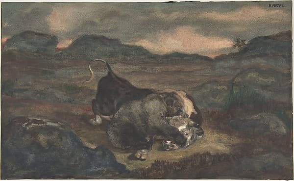 Bear Killing Bull