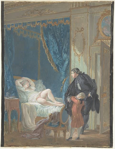 Portrait of Baudouin, Pierre Antoine