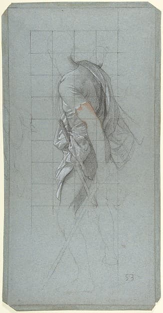 Standing Soldier: Study for the Chapel of Saints Peter and Paul in the Church of Saint-Séverin, Paris