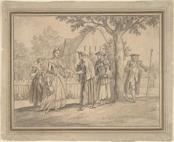 Drawing for a book illustration