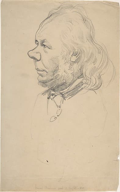 Portrait of Honoré Daumier