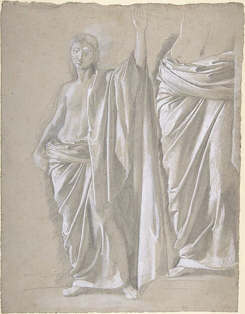 Study of a Draped Figure