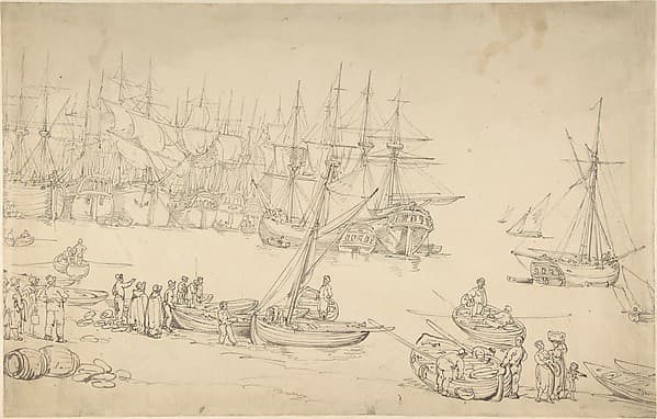 Harbor scene