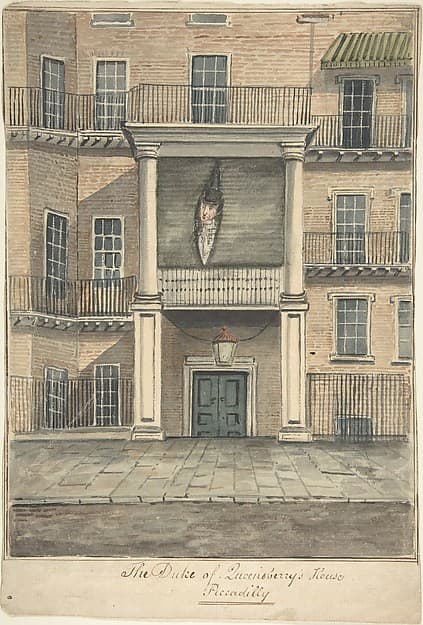 The Duke of Queensbury's House, Piccadilly