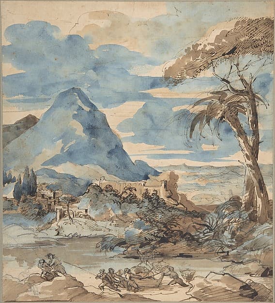 Landscape with Fishermen