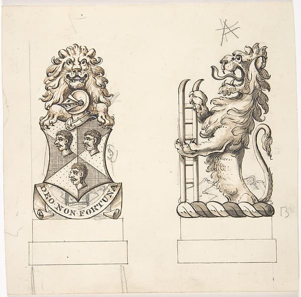 Design for Heraldic Ornament