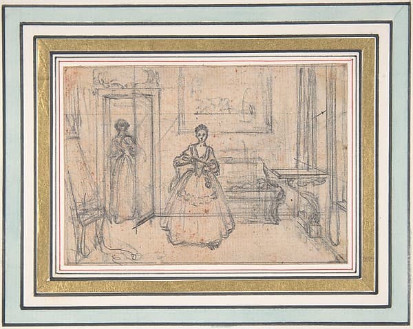 Study for an Engraving of "Songs in the Opera of Flora"