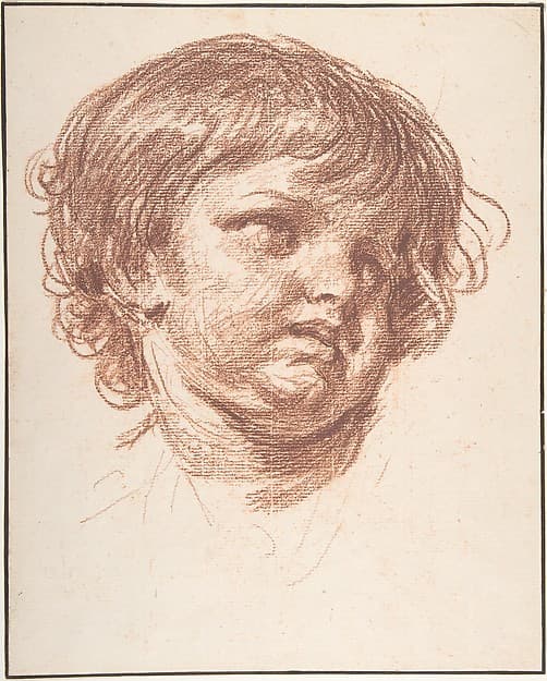 Head of a Young Boy