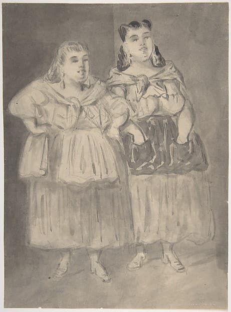 Two Fat Peasant Women