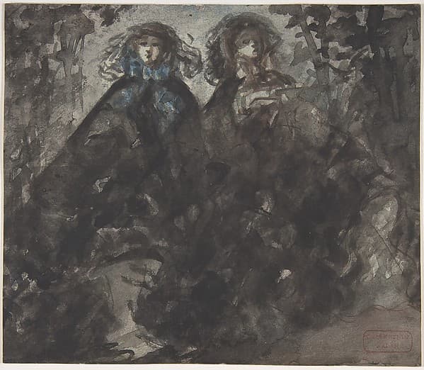 Two Ladies Taking a Walk