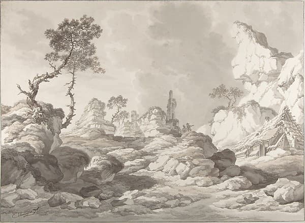 Landscape with a ruin near Mödling