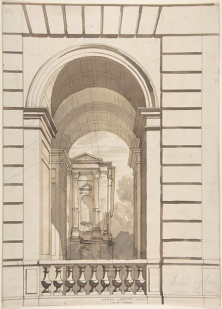 Design for Stable Arches, Hôtel Candamo