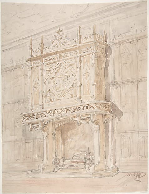 Medieval or Tudor Chimneypiece Design