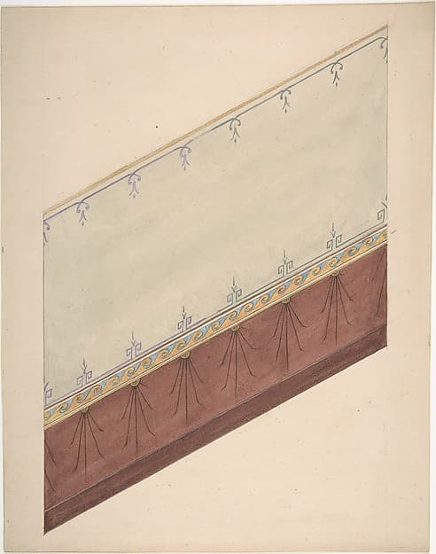 Pompeiian Design for Paneling