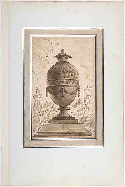 Study for a Vase in a Suite of Vase Designs