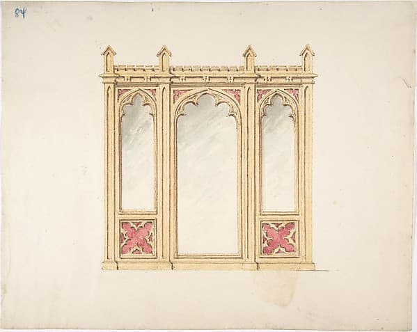 Design for Gothic Tracery and Paneling