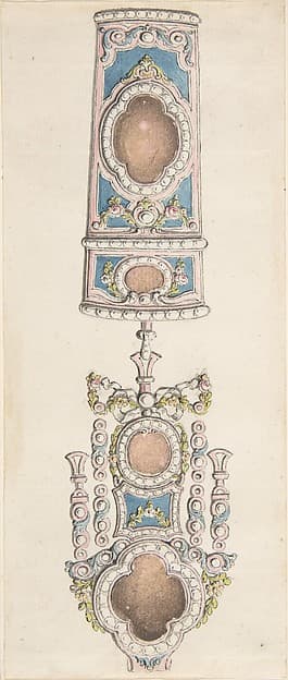 Designs for a Chatelaine and an Etui