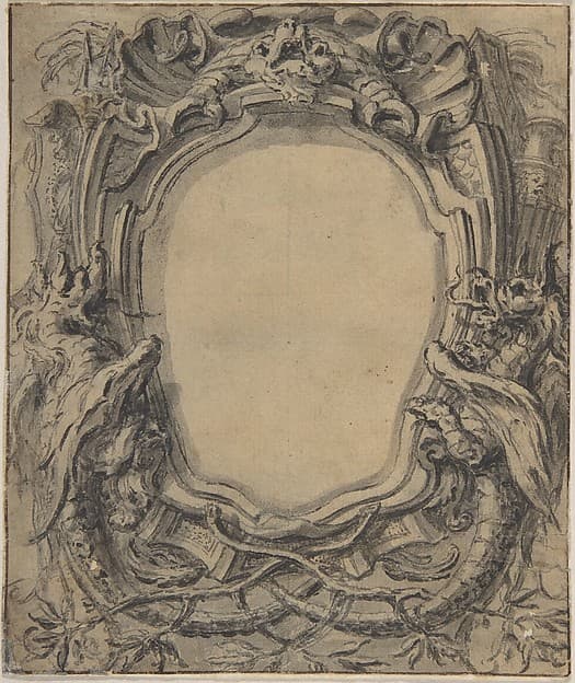 Study for a Cartouche