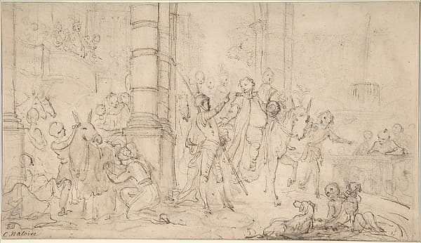 The Departure of Sancho Panza for the Island of Barataria