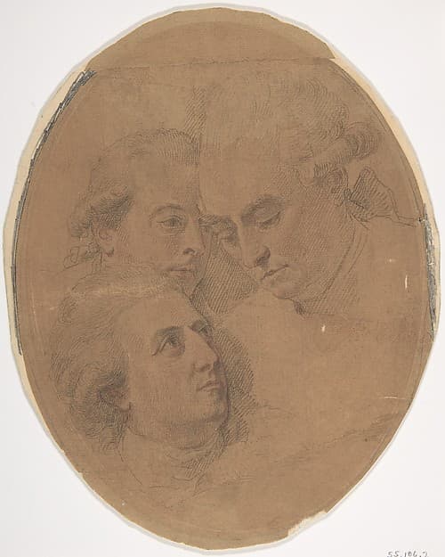 George Montagu, 4th Duke of Manchester, William, 2nd Viscount Courtenay, de jure 8th Earl of Devon, and George William Coventry, 6th Earl of Coventry